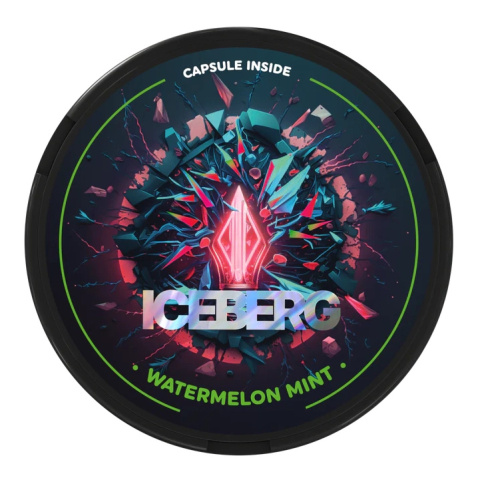 Woreczki Nikotynowe ICEBERG CAPSULE - Watermelon Mint 50mg | E-LIQ