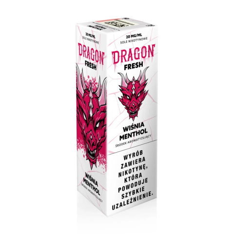 Liquid Dragon Fresh Salt - Wiśnia Menthol 20mg | E-LIQ