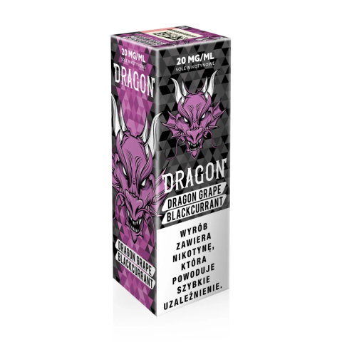 Liquid Dragon Salt - Dragon Grape Blackcurrant 20mg | E-LIQ