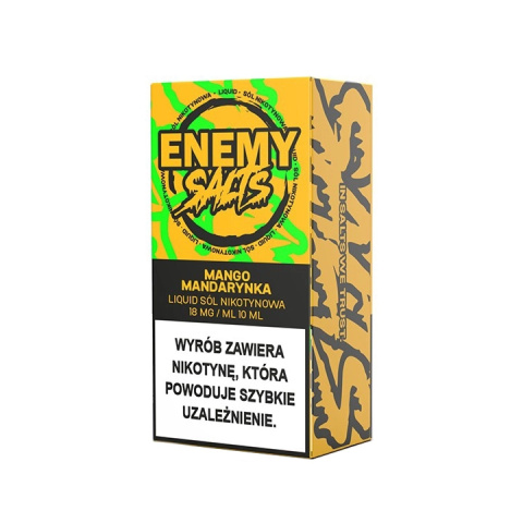 Liquid Enemy Salts - Mango Mandarynka 18mg | E-LIQ