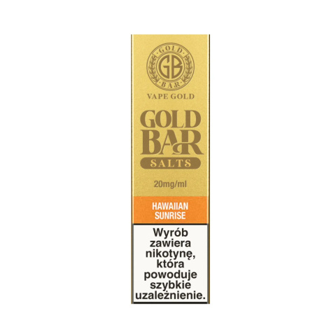 Liquid Gold Bar Salts - Hawaiian Sunrise 20mg | E-LIQ