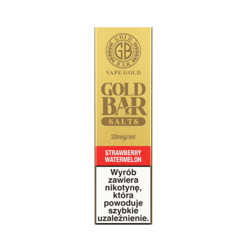 Liquid Gold Bar Salts - Strawberry Watermelon 20mg | E-LIQ