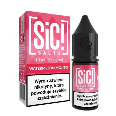 Liquid Sic Salts 10ml - Watermelon Mojito 20mg | E-LIQ