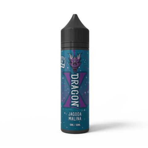 Longfill Dragon X Panda Eksperyment 10/60ml - Jagoda Malina | E-LIQ