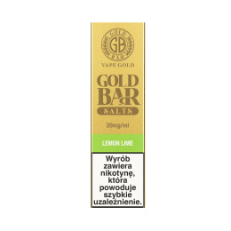 Liquid Gold Bar Salts - Lemon Lime 20mg