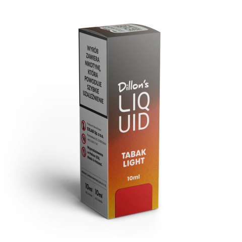 Liquid Dillon's 10ml - Tabak Light 12MG | E-LIQ