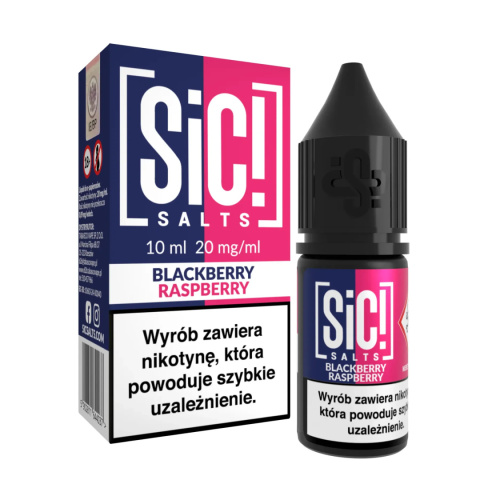 Liquid Sic Salts 10ml - Blackberry Raspberry 20mg | E-LIQ