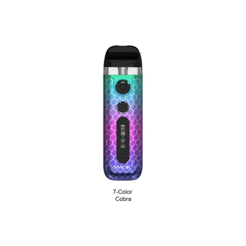 POD Smok Novo 5 Pod System Kit 900mAh 2ml - 7-Color Cobra | E-LIQ