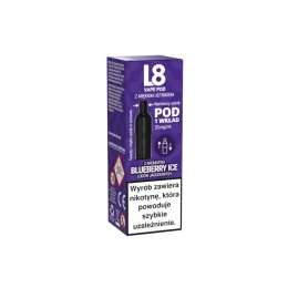 Wkład L8 Vape 800puff 20mg - Blueberry Ice