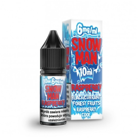 Liquid Snowman 10ml - Raspberry 6mg | E-LIQ