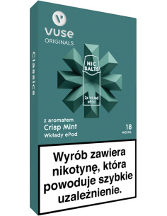 Vuse ePod Crisp Mint 12mg /ml (1 szt.) 