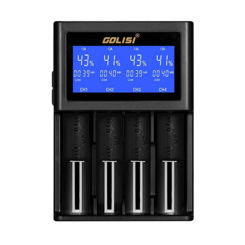 Golisi S4 2.0A Smart Charger with LCD Screen