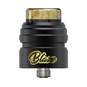 THC Blaze Solo RDA Atomizer 2ml Gold Black | E-LIQ