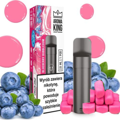 Kartridż Wkład Aroma King Pod - Bubblegum Blueberry