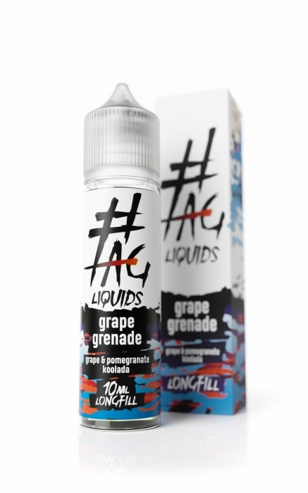 Longfill Hasztag #TAG 10/60ml - Grape Granade | E-LIQ