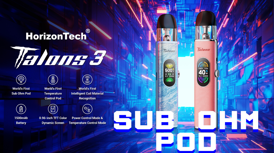 Pierwszy pod z kartridżem typu sub-ohm – nowatorska propozycja od Horizon Tech