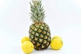 Darmowy obraz: cytryna, ananas, żółty, produkcji, tropikalny, owoce, jedzenie, zdrowie, Natura, sok